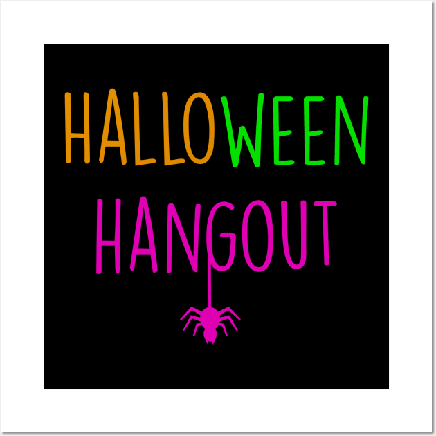 Halloween Hangout! Wall Art by PopCycle